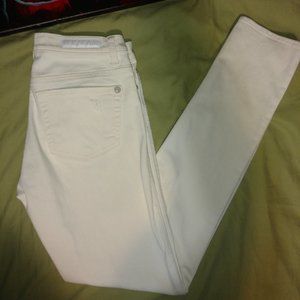 Rock & Republic Women's Straight Leg Jeans - Cream